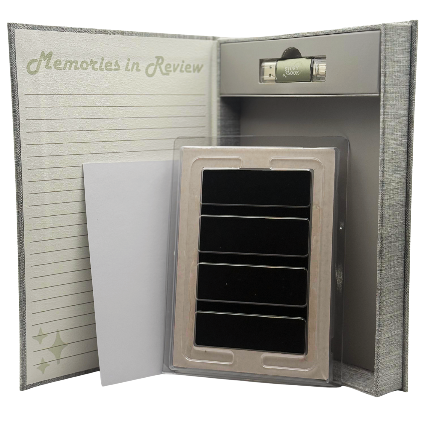 Pet Memory Book with USB Drive | Dog & Cat Keepsake Album