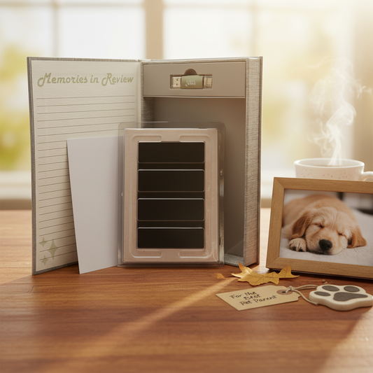 Pet Memory Book with USB Drive - lifestyle scene