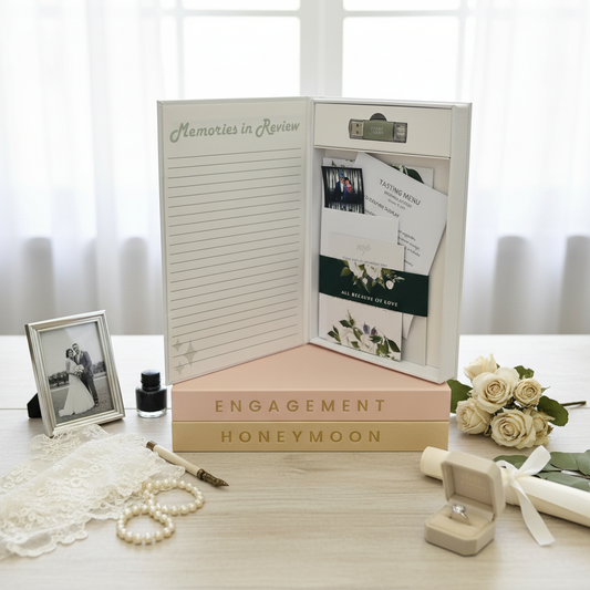 Ultimate Wedding Memory Book Set - lifestyle scene